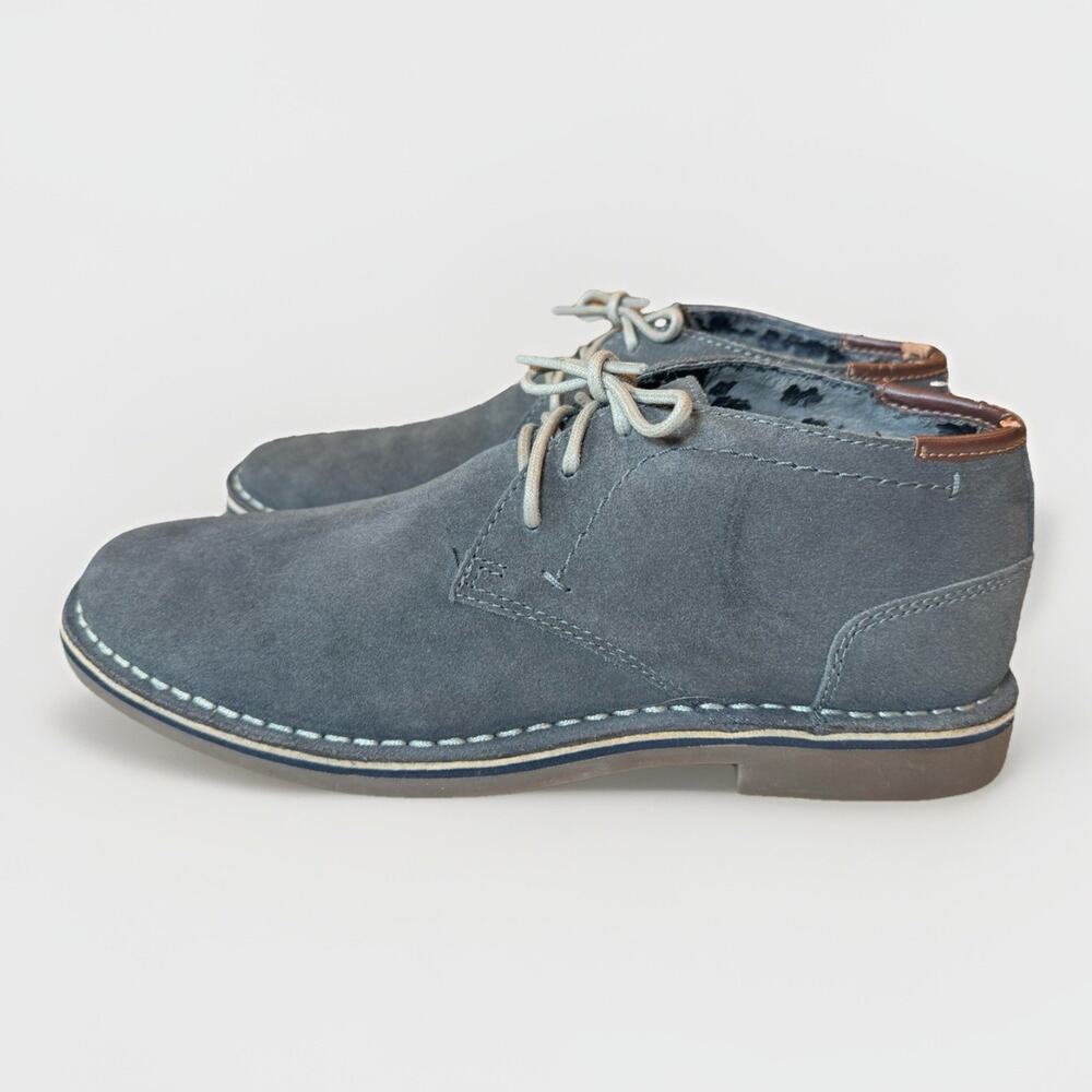 Kenneth Cole Reaction Men’s Gray Suede Ankle Chukka Boots Size 8M
